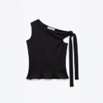 Top Lazo Negro