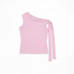 Top Lazo Rosa